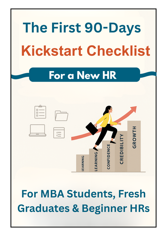 THE 90-DAY HR KICKSTART CHECKLIST