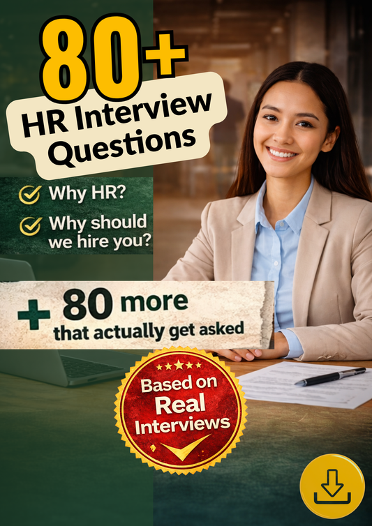 Answers That Actually Get You Selected for HR Job