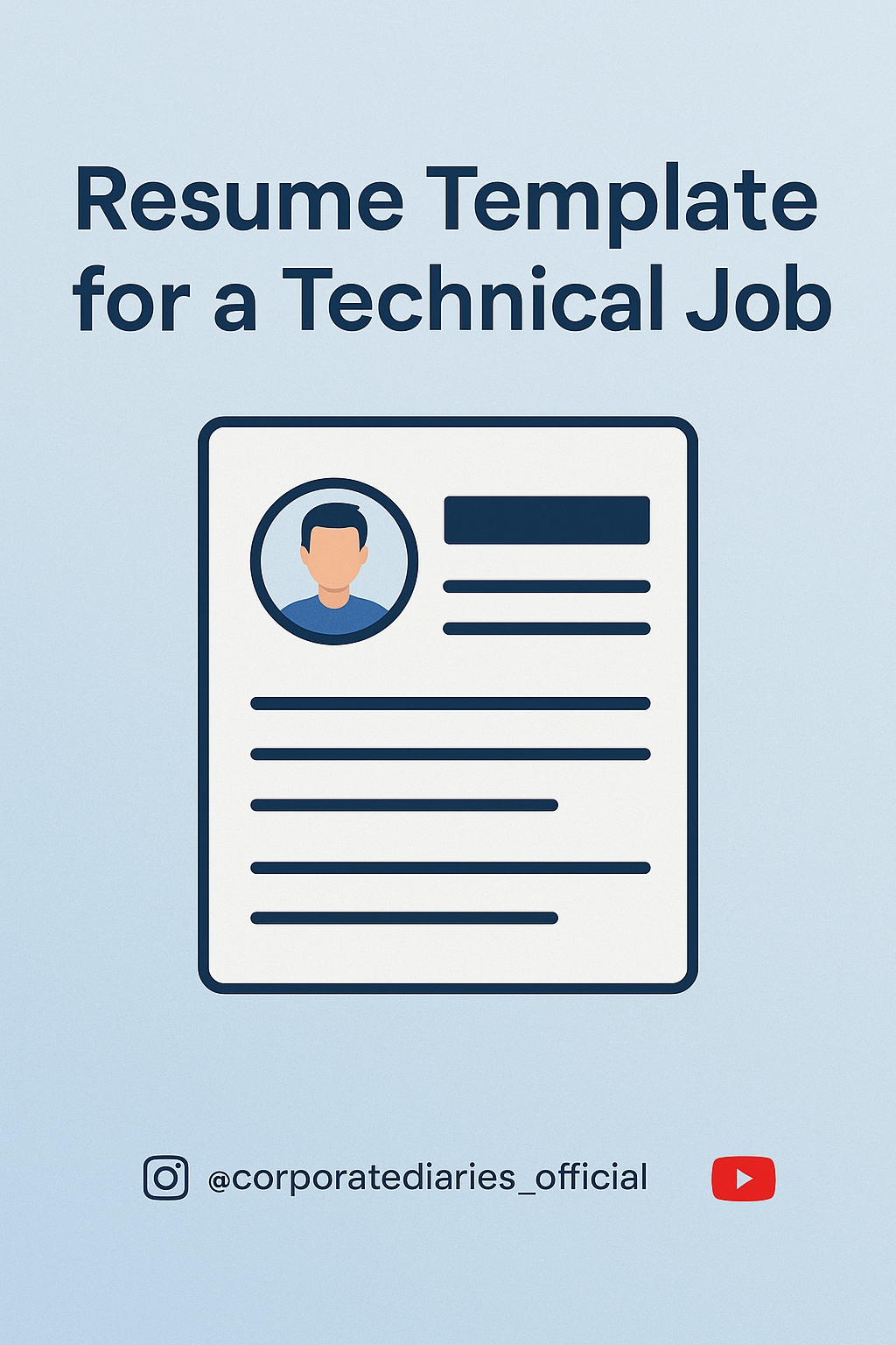 Resume Template For Tech Career (For Beginners)